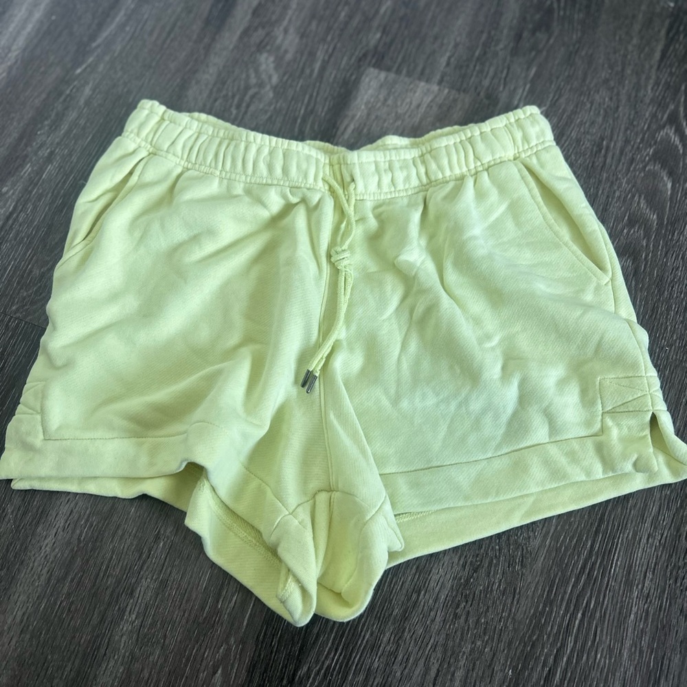 Target Women's Soft Yellow Athletic Shorts